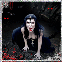 vampire - Бесплатный анимированный гифка