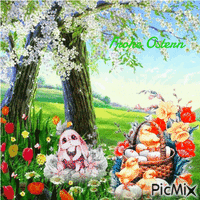 Frohe Ostern Animated GIF