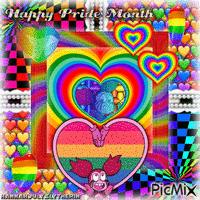(♥)Spinel - Happy Pride Month(♥) GIF animé