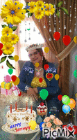 Feliz Cumpleaños Suegra Gloria - Besplatni animirani GIF
