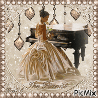 ~ The Pianist ~ GIF animé