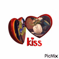 leoichi Kiss - Бесплатный анимированный гифка