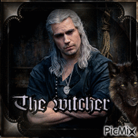 Henry Cavill - The witcher - GIF animate gratis