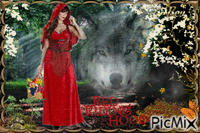 Red Riding Hood geanimeerde GIF