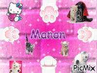 Manon - GIF animé gratuit