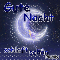 Gute Nacht - 免费动画 GIF