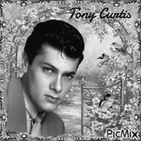 Tony Curtis geanimeerde GIF