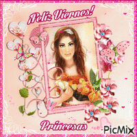 Feliz Viernes Princesas - Darmowy animowany GIF