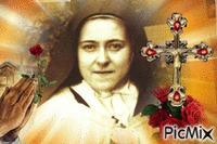 St Therese GIF animé