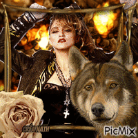 Madonna et loup