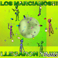 MARCIANOS animēts GIF