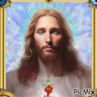 Santo Volto di Gesù - GIF animé gratuit