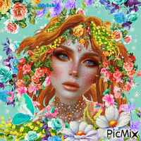 Floral fantasy-contest Animated GIF