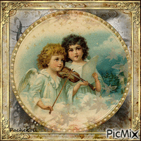 Anges vintage Animiertes GIF