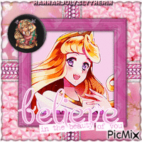 {♥♥♥}Anime Girl Aurora{♥♥♥} - Gratis geanimeerde GIF
