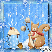 Cozy Winter 动画 GIF