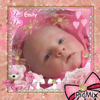 Émily bébé - Δωρεάν κινούμενο GIF