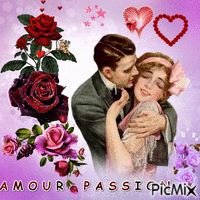Amour Passion animowany gif