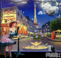 Café de Paris - GIF animé gratuit