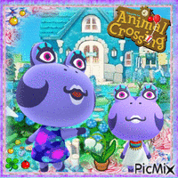 Diva - Animal Crossing - GIF animé gratuit