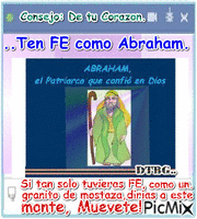 FE COMO ABRAHAM - GIF animé gratuit