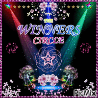 winners circle アニメーションGIF