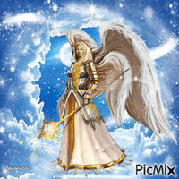 Un angelo tra le stelle - Laurachan GIF animado
