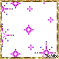 Le cadre au violet - Безплатен анимиран GIF