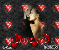 Love you 动画 GIF