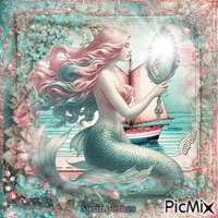 mermaid - Δωρεάν κινούμενο GIF