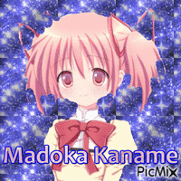 Madoka Kaname - Zdarma animovaný GIF