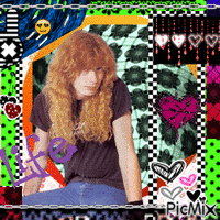 Dave Mustaine - Emo animuotas GIF