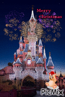 Christmas Teddy Bear - Bezmaksas animēts GIF