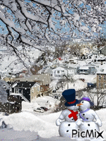 c est l hiver et l amour.. - 無料のアニメーション GIF