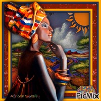 African Beauty-RM-05-15-23 - Besplatni animirani GIF
