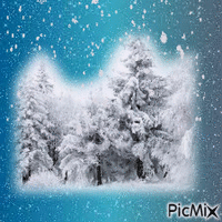 neige - Darmowy animowany GIF