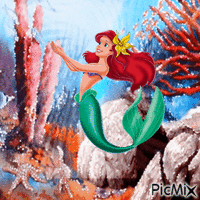 Ariel animēts GIF