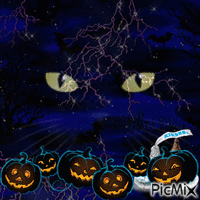 halloween kisses animovaný GIF
