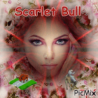 Scarlet Bull GIF animasi