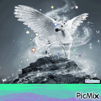 Pegasus geanimeerde GIF