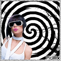 the hypnotist's spiral - GIF animé gratuit