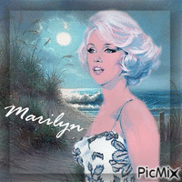 Marilyn Monroe animirani GIF