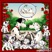 Les 101 dalmatiens - Bezmaksas animēts GIF