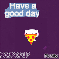 GOOD DAY, BY CAT.♥ יום טוב, מאת חתול. - Free animated GIF