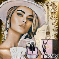 Paris Parfüm - Gratis geanimeerde GIF