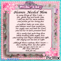 Heaven Needed Mom - Бесплатный анимированный гифка