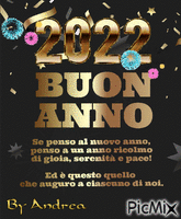 Anno Nuovo 2022 - Δωρεάν κινούμενο GIF
