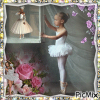 Petite danseuse GIF animé