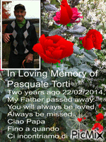 Loving Memory My Dad - Gratis animeret GIF