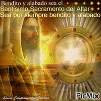 BENDITO Y ALABADO Animated GIF